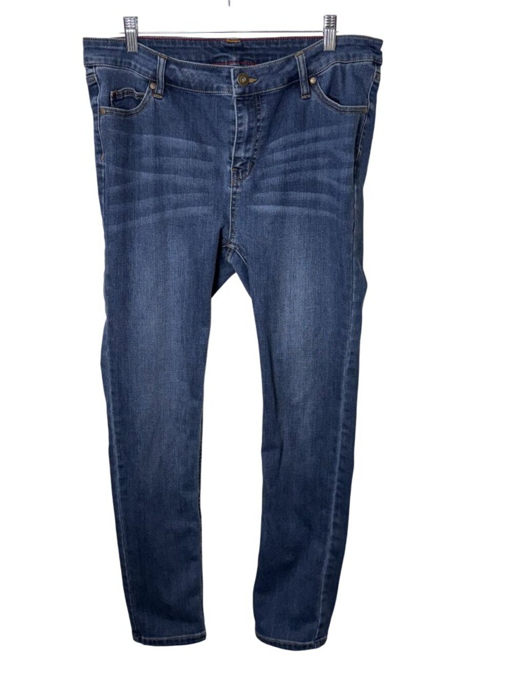 Womens Medium Wash Denim Jeans By Matilda Jane Classic Fit 5-Pocket Size 14 NWOT